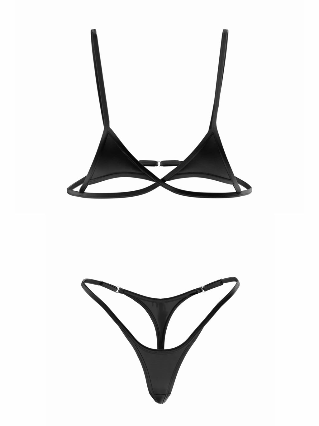 Valentina Strappy Cutout Lingerie Set