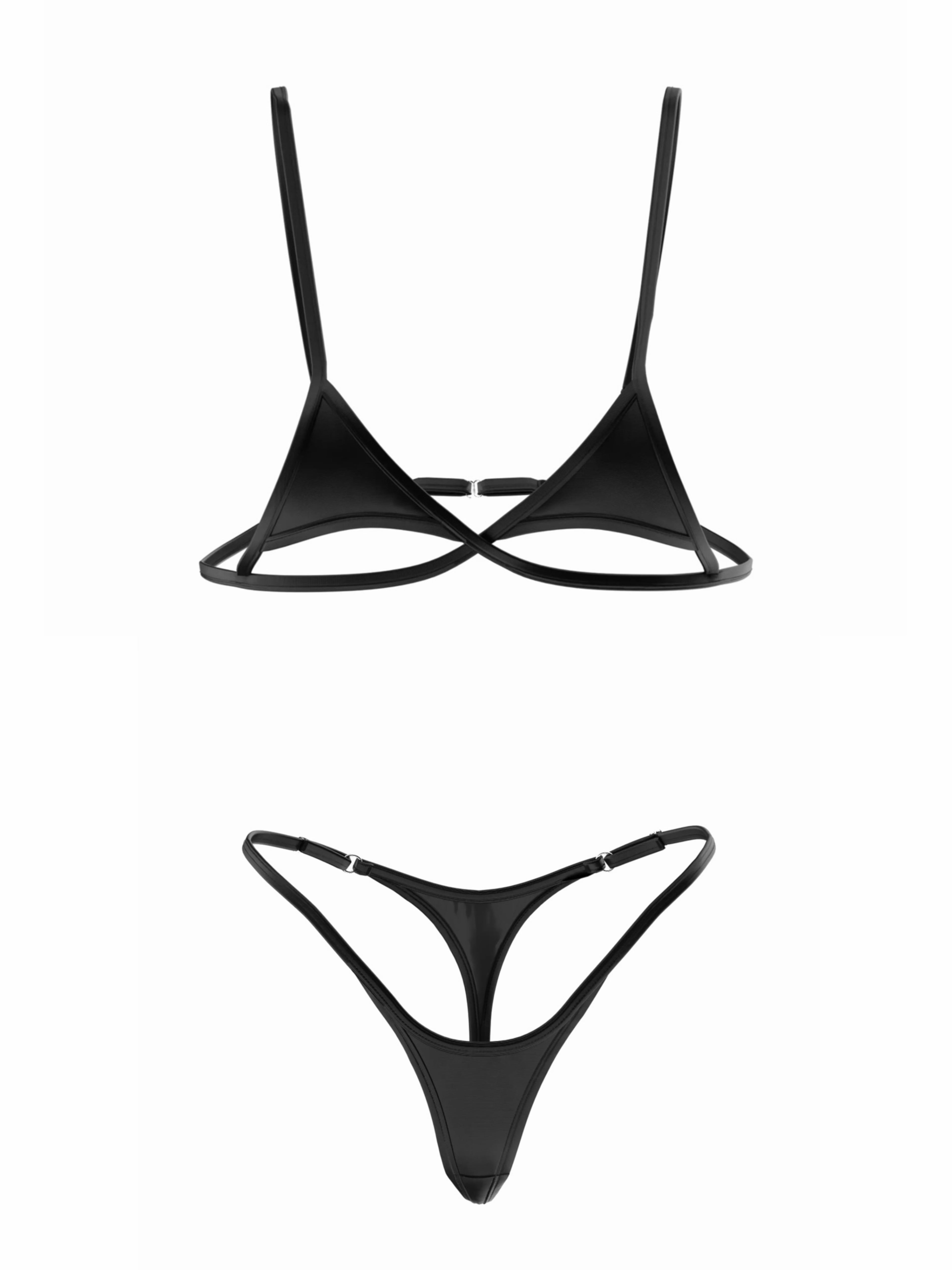 Valentina Strappy Cutout Lingerie Set