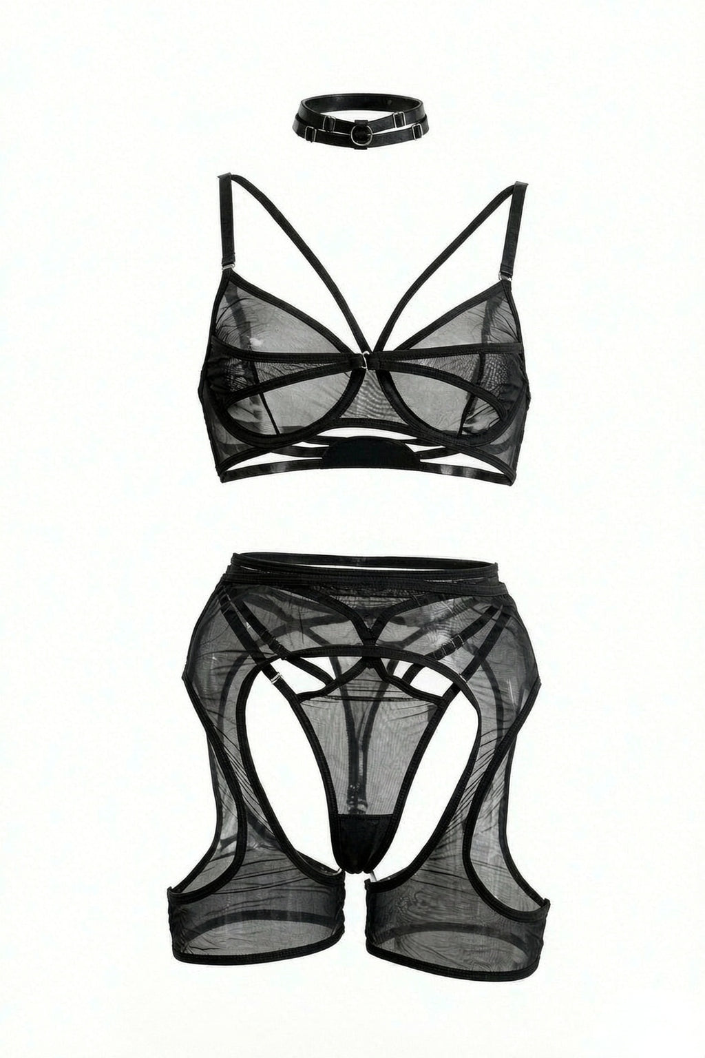 Adriana Mesh Lingerie Set