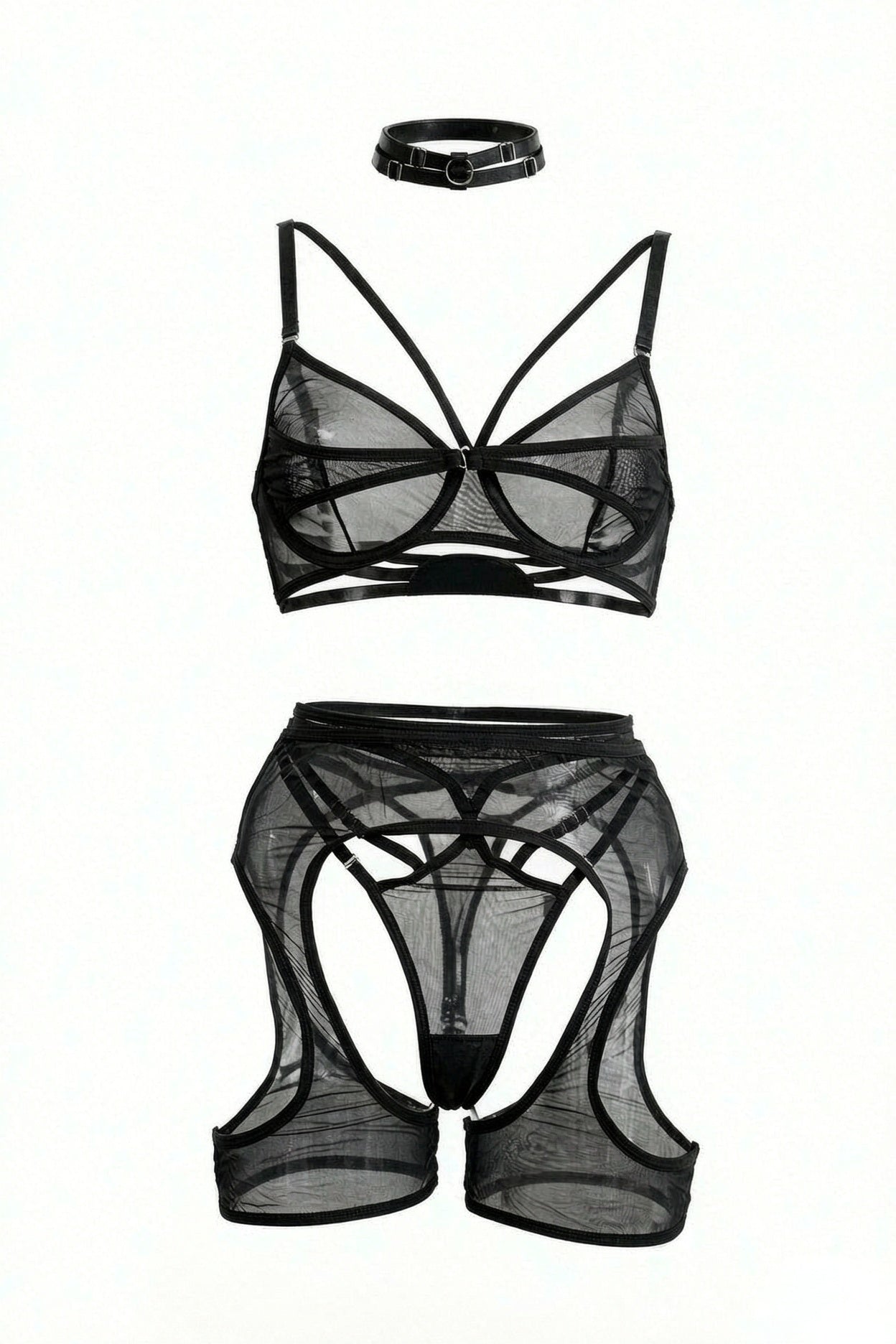 Adriana Mesh Lingerie Set